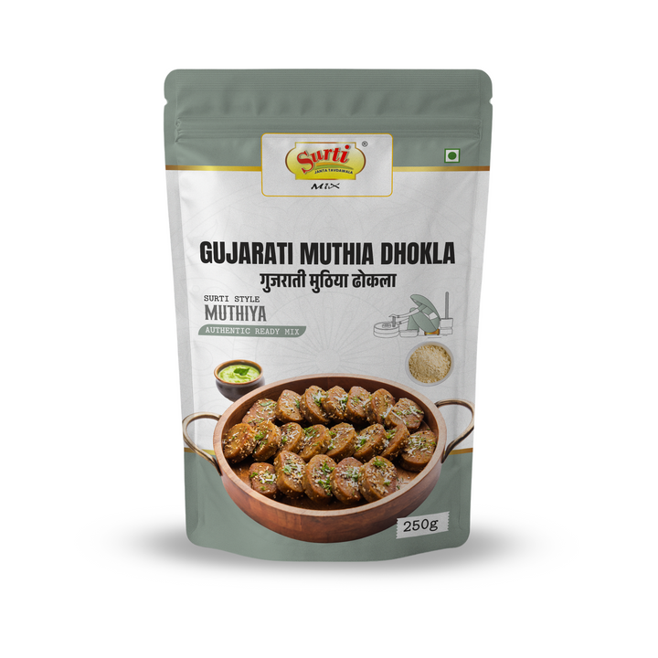 Surtimix Gujarati Muthiya Dhokla Atta – गुजराती मुठिया ढोकला – Healthy & Flavorful Snack