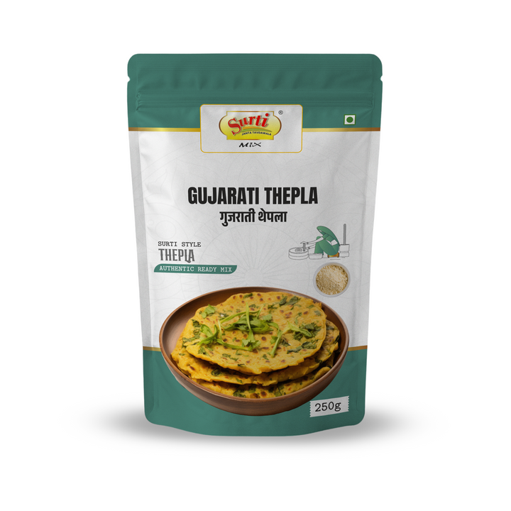 Surtimix Gujarati Thepla Atta – गुजराती थेपला आटा – Authentic Spiced Flatbread Mix