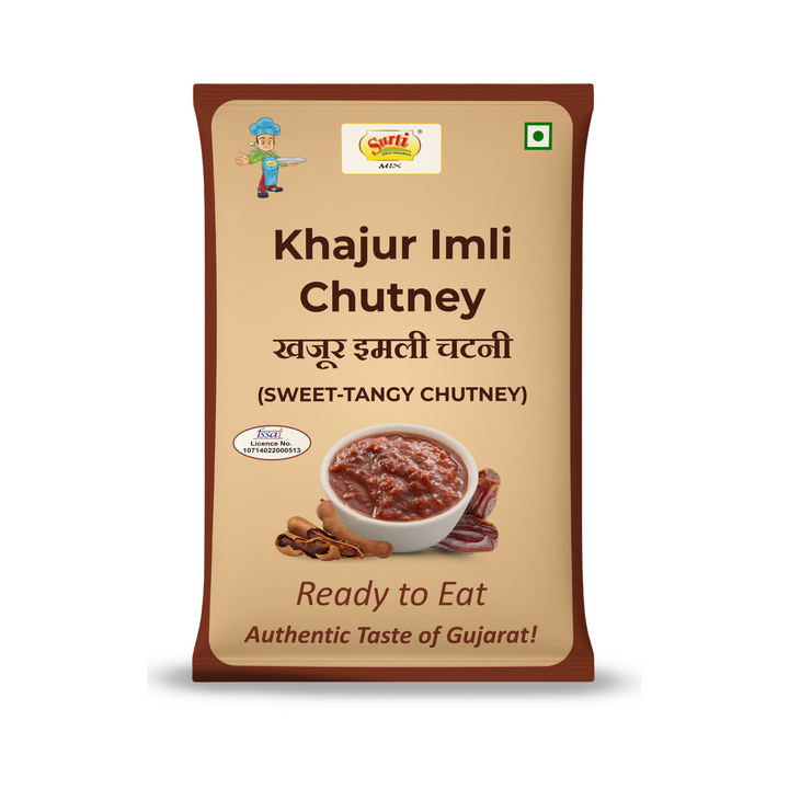 Surtimix Khajur Chutney – सुरतीमिक्स खजूर चटनी – Sweet & Tangy Date Chutney