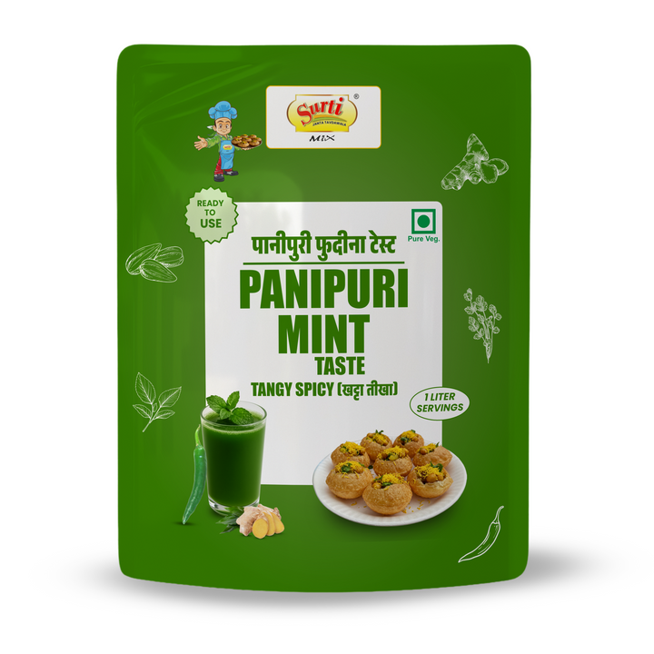 Surtimix PaniPuri | Gol Gappa Paste | Puchka | Pakodi | Pani Patasha | Water Balls Paste Khatta Tikha – पानी पूरी गोलगप्पे खट्टा तीखा – Onion, No Garlic Spicy & Tangy Street-Style Flavor