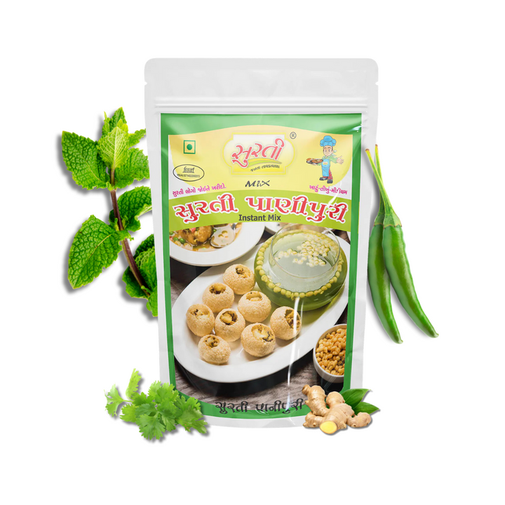 Surtimix PaniPuri | Gol Gappa Paste | Puchka | Pakodi | Pani Patasha | Water Balls Paste Regular – पानी पूरी गोलगप्पे रेगुलर – Classic & Crunchy Street-Style Snack