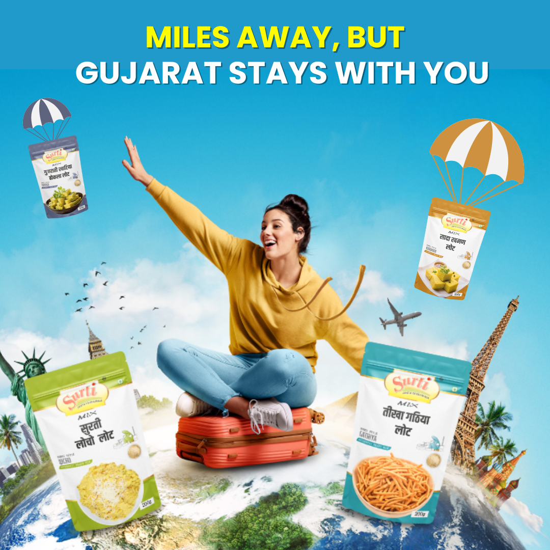 Miles Away, But Gujarat Stays with You!