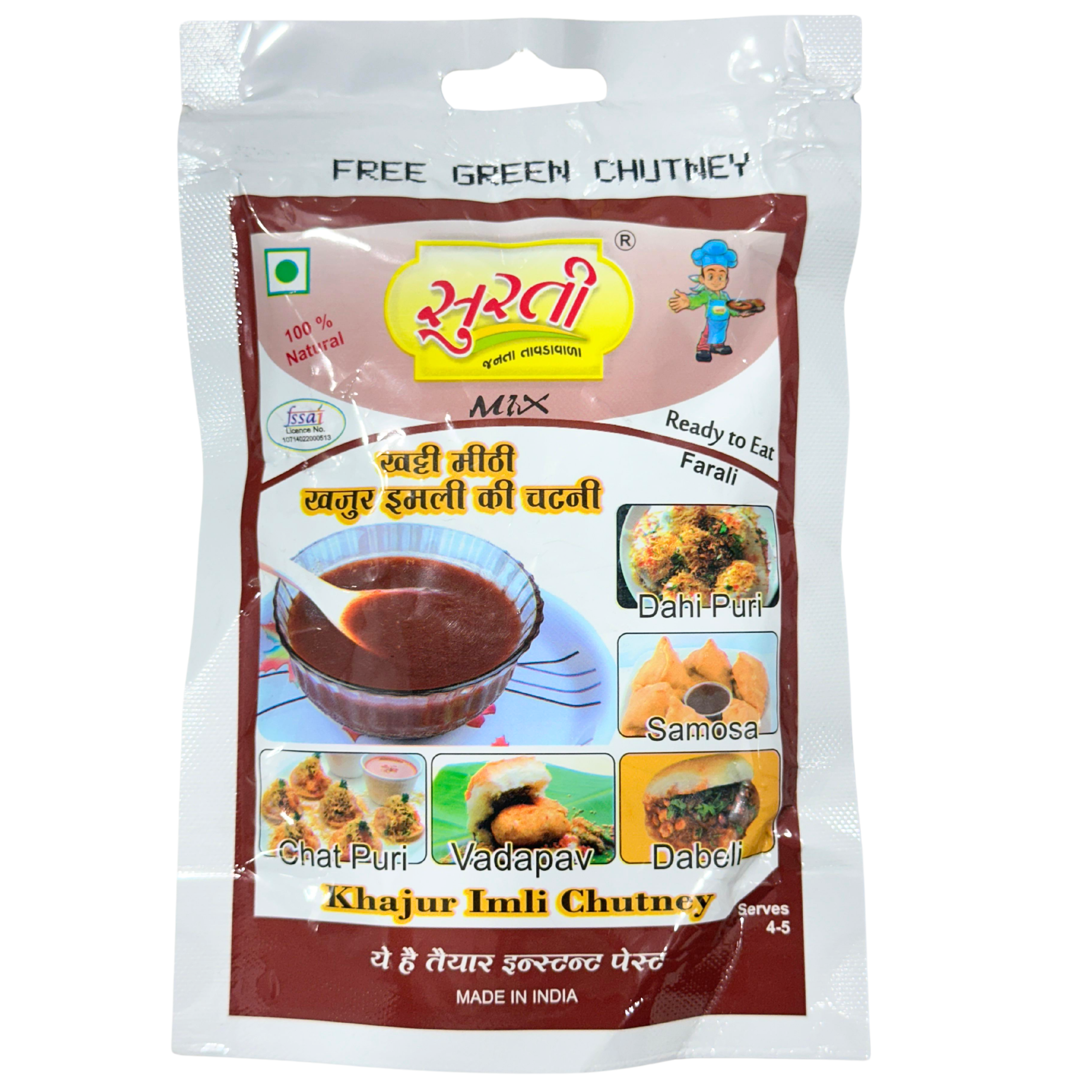 Surtimix Khajur Chutney – सुरतीमिक्स खजूर चटनी – Sweet & Tangy Date Chutney