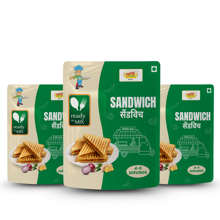 Surtimix Sandwich Masala – सैंडविच मसाला – Zesty & Flavorful Spice Blend |Pack Of 3|