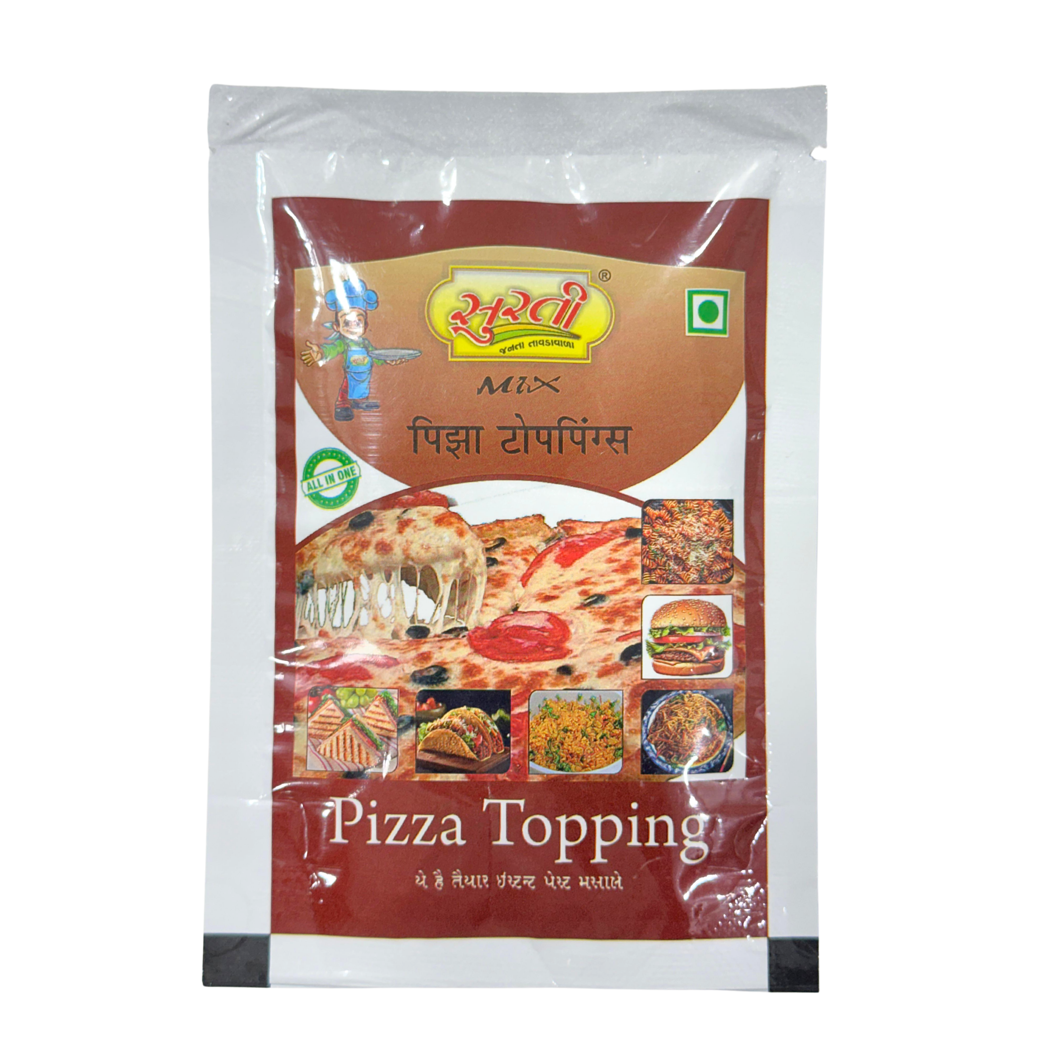 Surtimix Pizza Topping Sauce – Bold & Flavorful Italian-Style Sauce | 80g Pack of 3 |