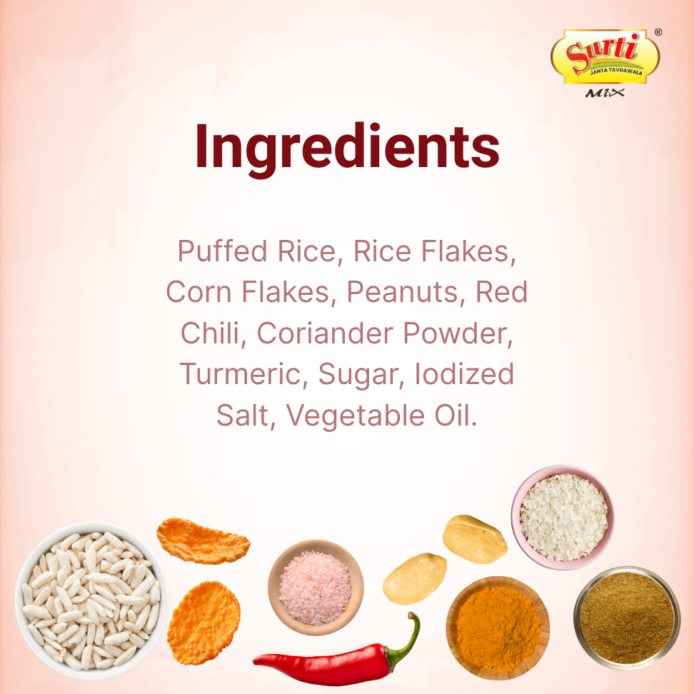 Surtimix Bhel Puri - भेल पुरी – Authentic Indian Street Food Snack
