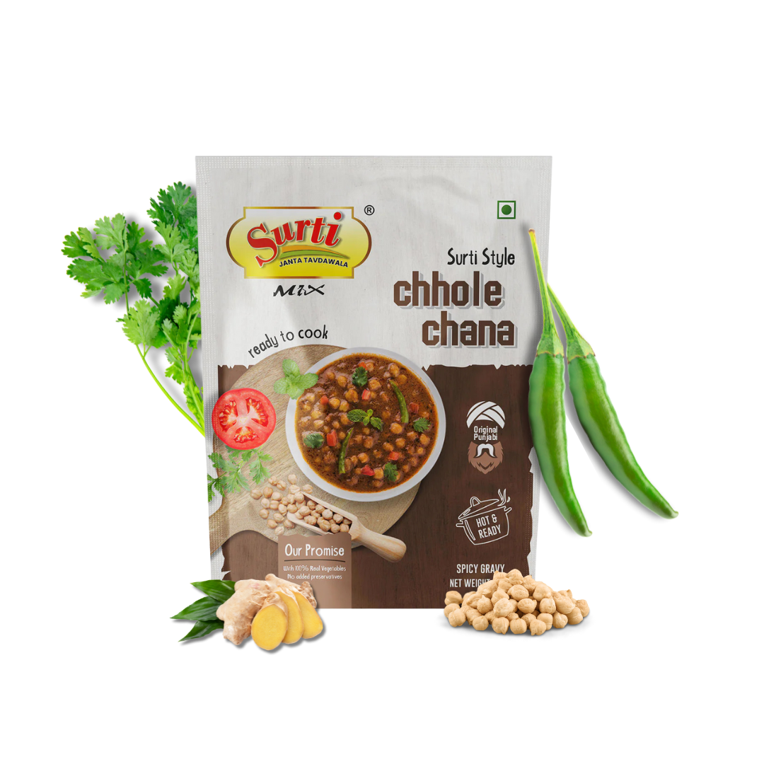 Surtimix Chhole Chana Gravy Punjabi Sabji Masala – छोले चना ग्रेवी पंजाबी सब्जी मसाला – Rich & Flavorful Spice Blend