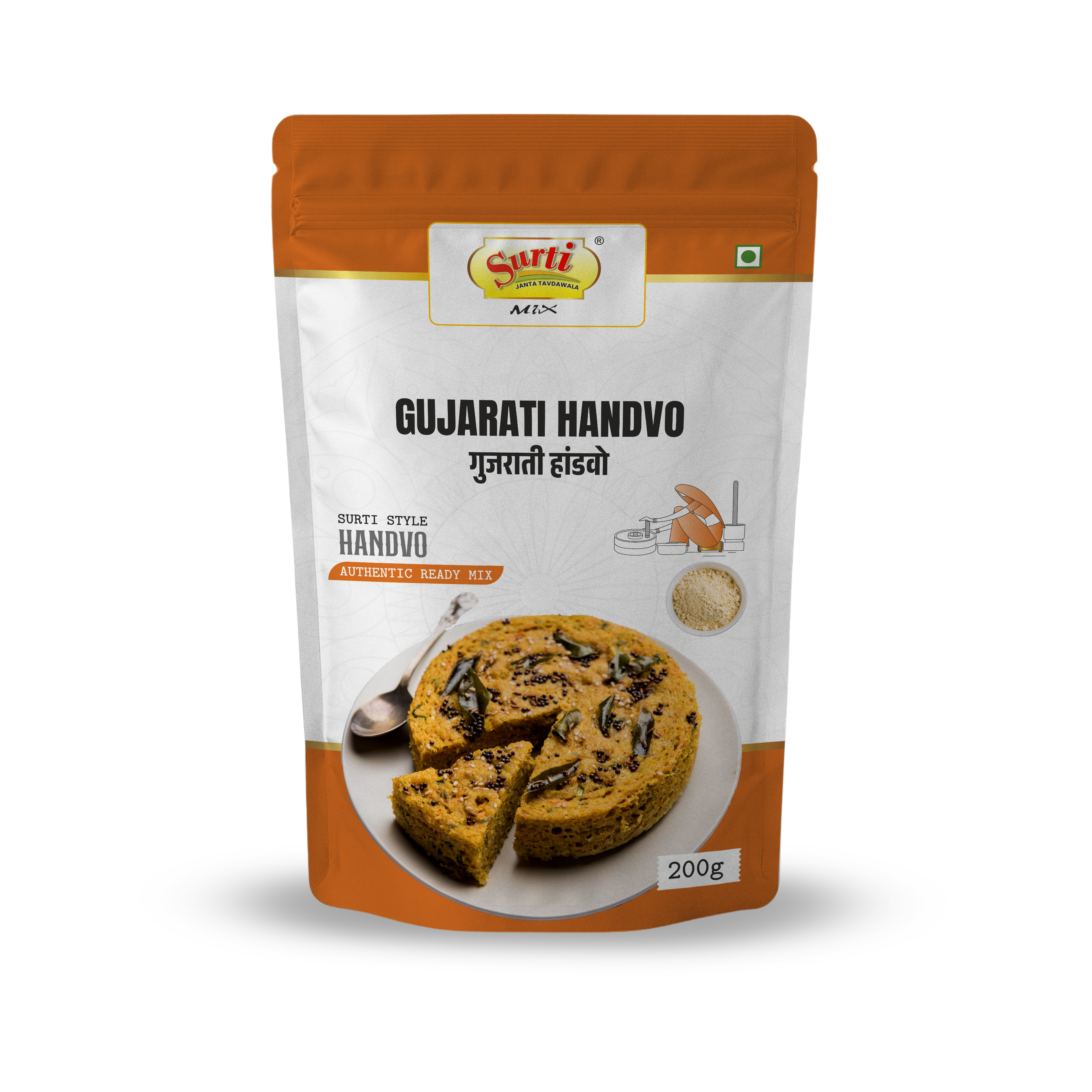 Surtimix Handvo Aata – हांडवो आटा – Traditional Gujarati Savory Mix