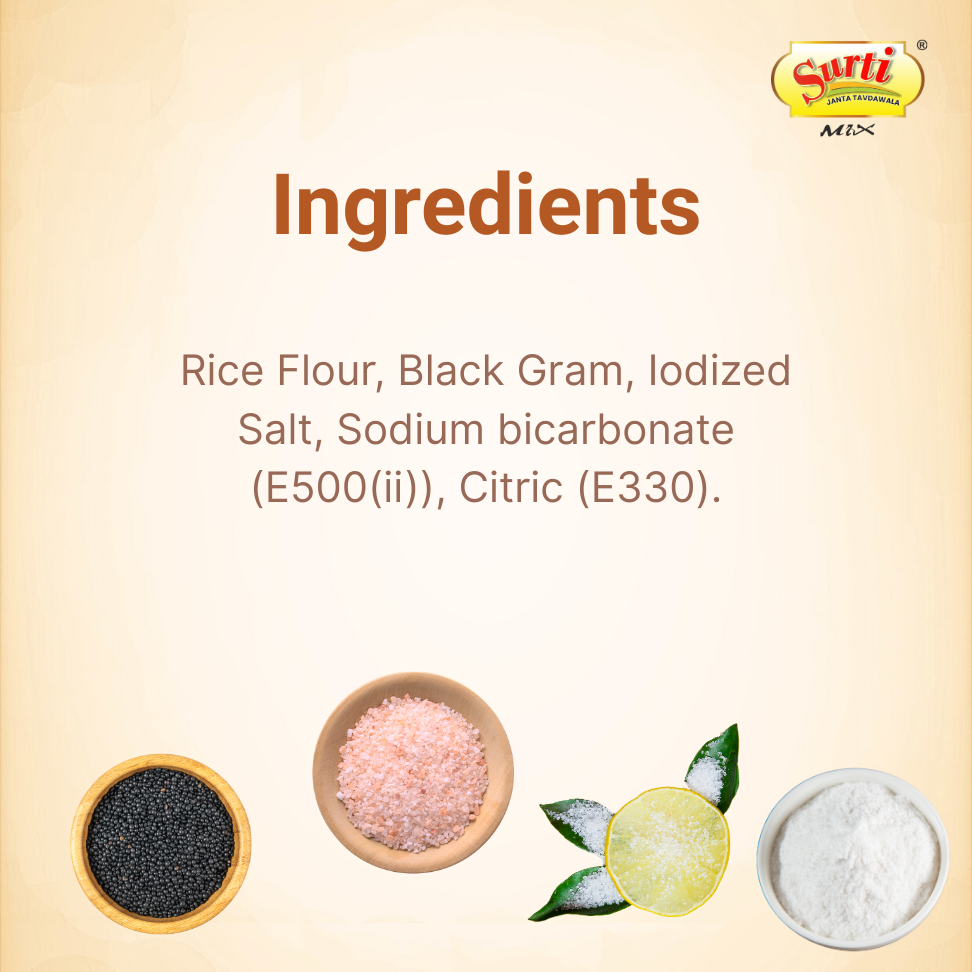 Surtimix Handvo Aata – हांडवो आटा – Traditional Gujarati Savory Mix |Pack Of 3|