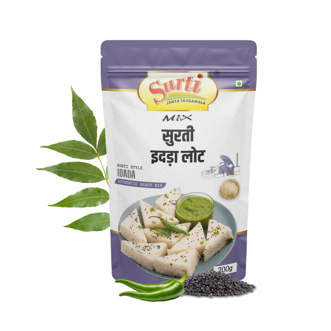 Surtimix Surti Idada Aata – सुरती इडड़ा आटा – Soft & Fluffy Gujarati Steamed Snack