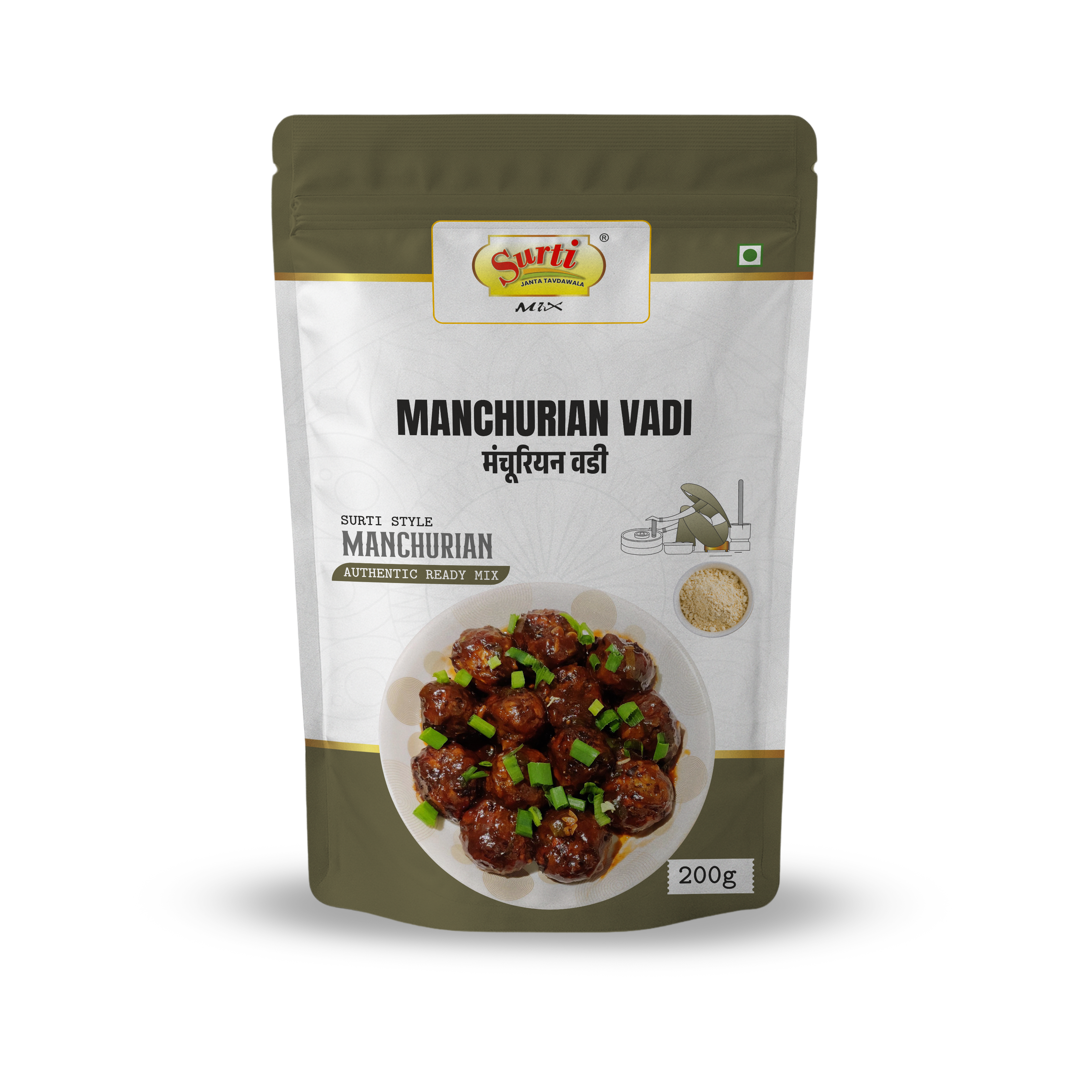 Surtimix Manchurian Vadi Atta – मनचूरियन वड़ी आटा – Fusion of Indian & Chinese Flavors