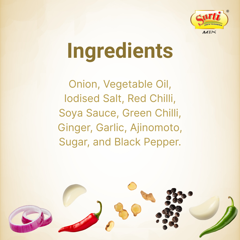 Surtimix Manchurian Masala – मंचूरियन मसाला – Perfect Indo-Chinese Spice Blend Pack Of 3|