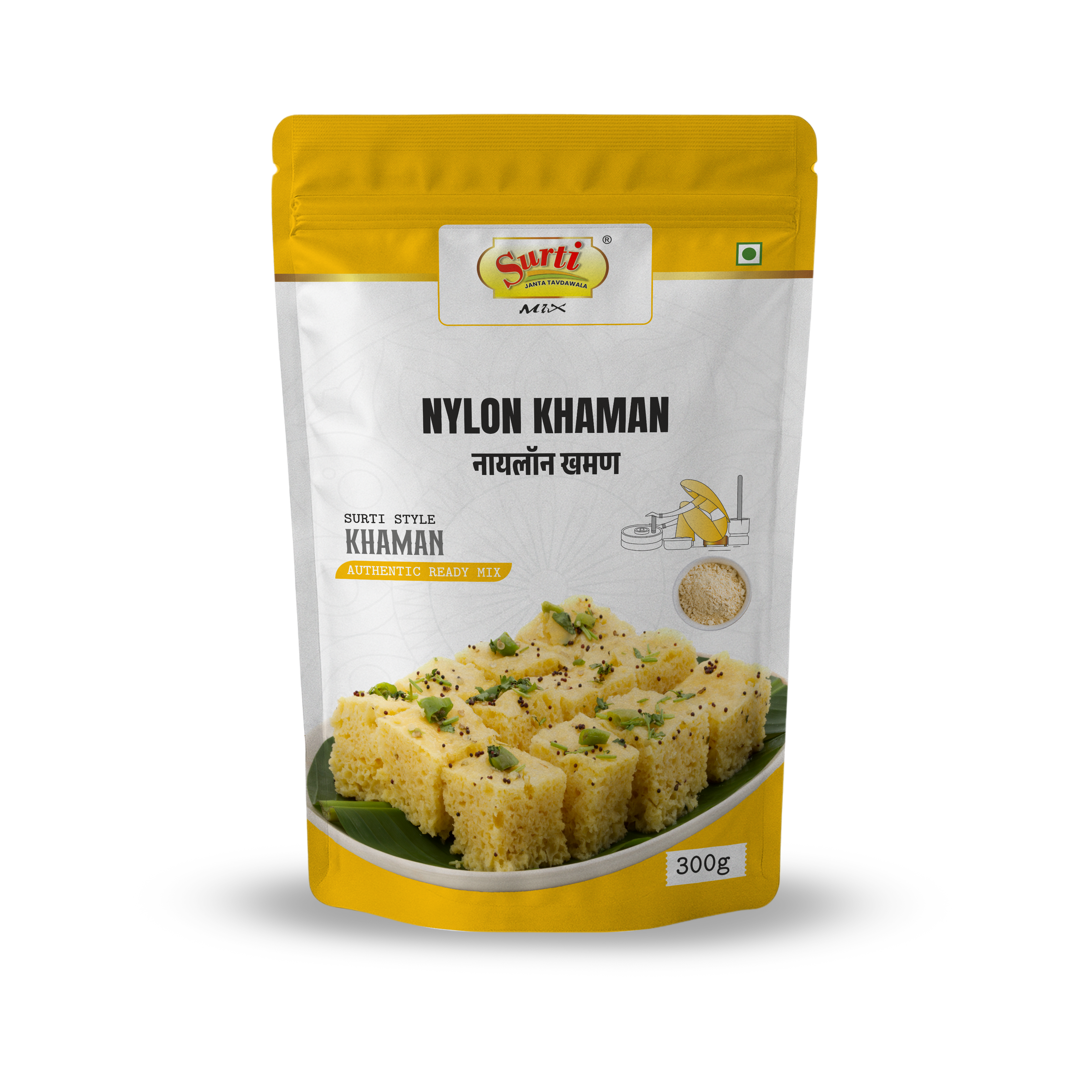 SurtiMix Nylon Khaman Atta - सूरतमिक्स नायलॉन खमन - – Soft & Spongy Gujarati Snack Mix