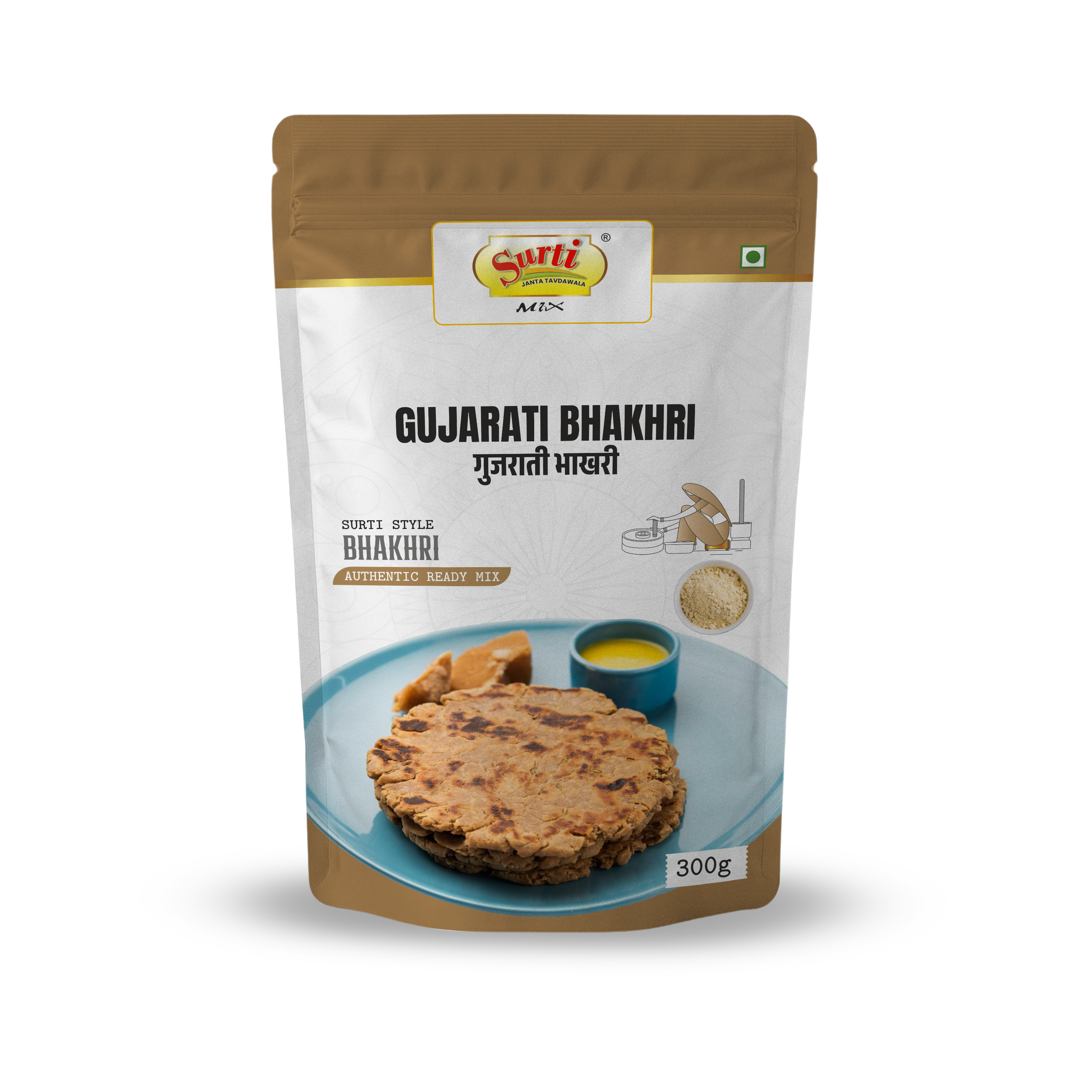 Gujarati Bhakhri Atta |Pack Of 3|