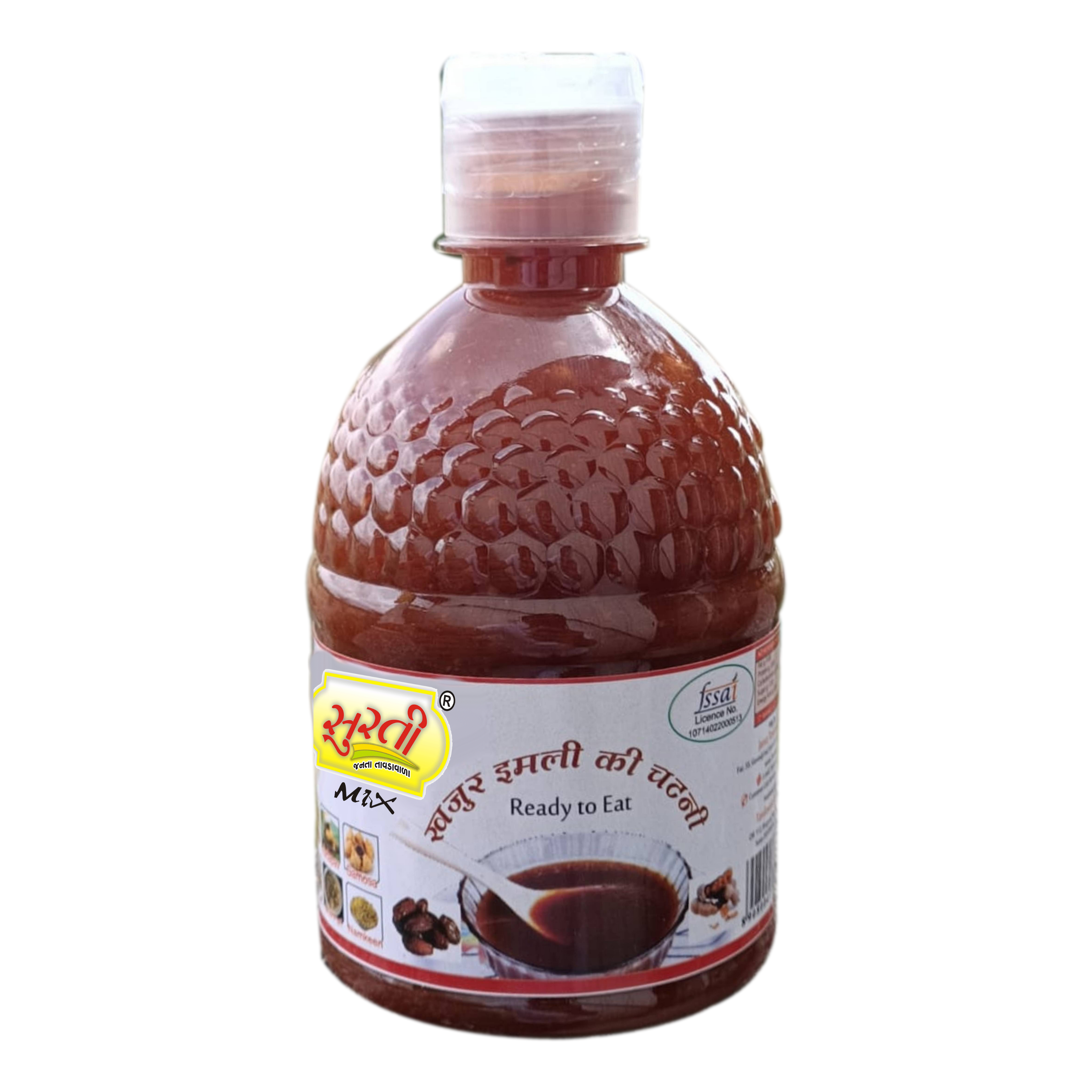 Surtimix Khajur Chutney – सुरतीमिक्स खजूर चटनी – Sweet & Tangy Date Chutney  |110gm  Pack of 3 |