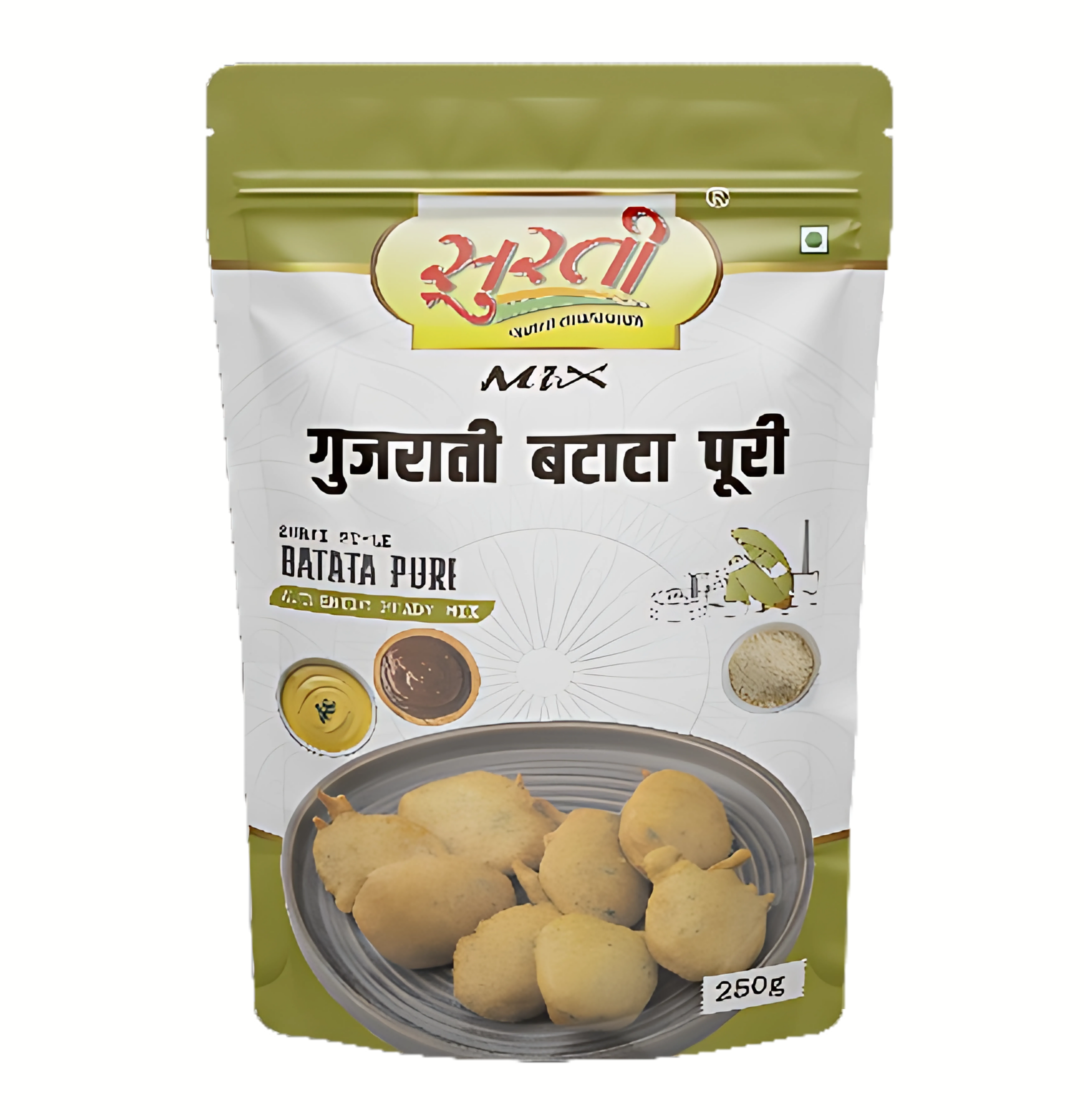 Surtimix Gujarati Batata Puri Atta – गुजराती बटाटा पूरी आटा – Crispy & Flavorful Snack