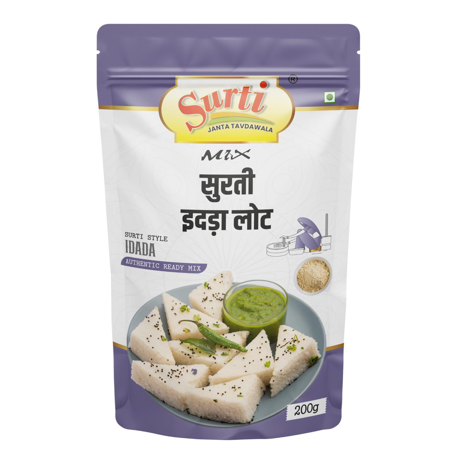 Surtimix Surti Idada Aata – सुरती इडड़ा आटा – Soft & Fluffy Gujarati Steamed Snack