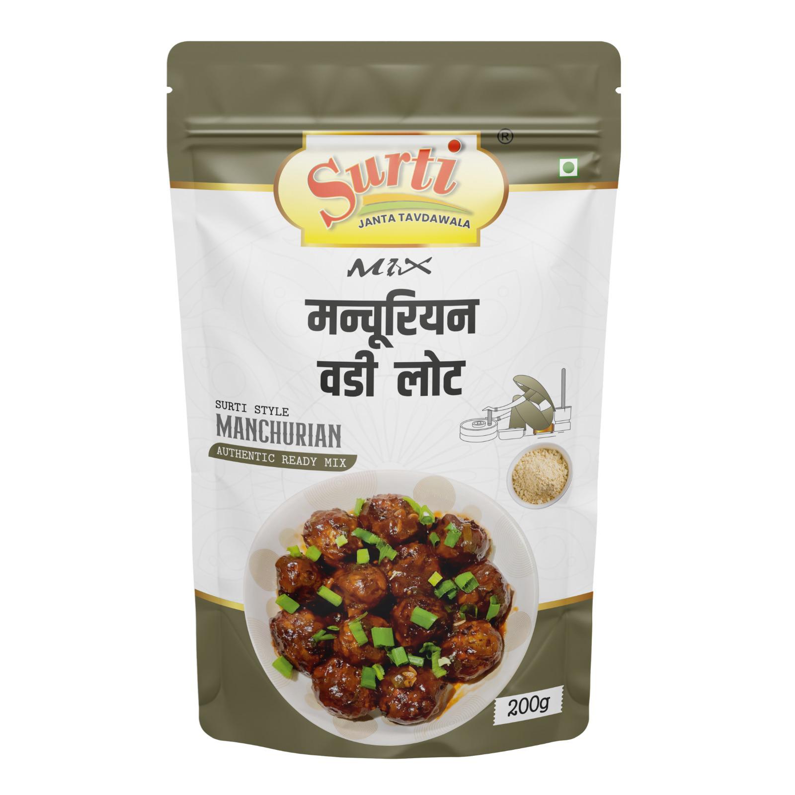 Surtimix Manchurian Vadi Atta – मनचूरियन वड़ी आटा – Fusion of Indian & Chinese Flavors
