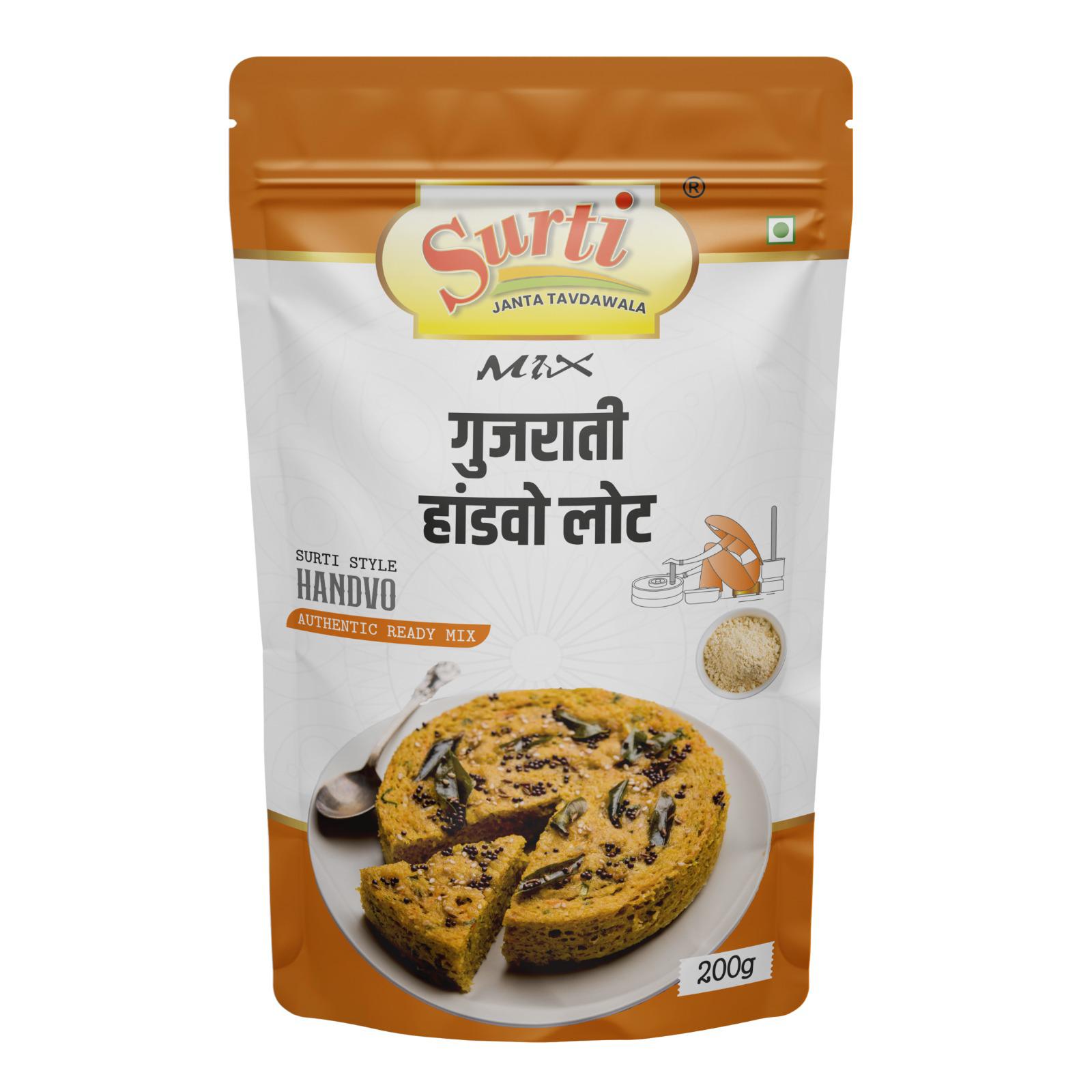 Surtimix Handvo Aata – हांडवो आटा – Traditional Gujarati Savory Mix