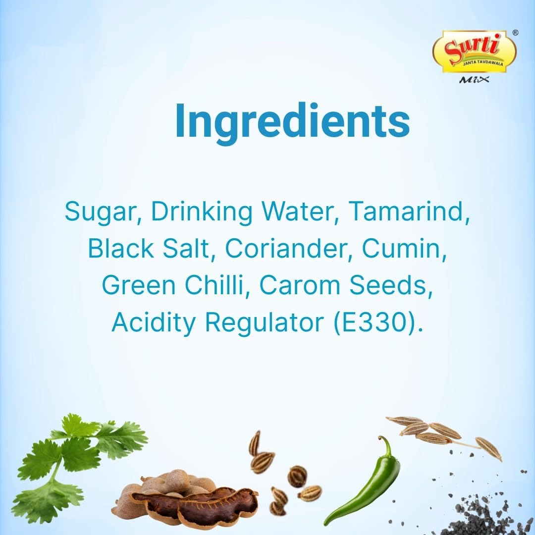 Surti Mix Pani Puri Mix Paste | 3 Tasty Flavours Combo | Khatta Tikha, Hajama Hajam, Hing Tikha Matka |