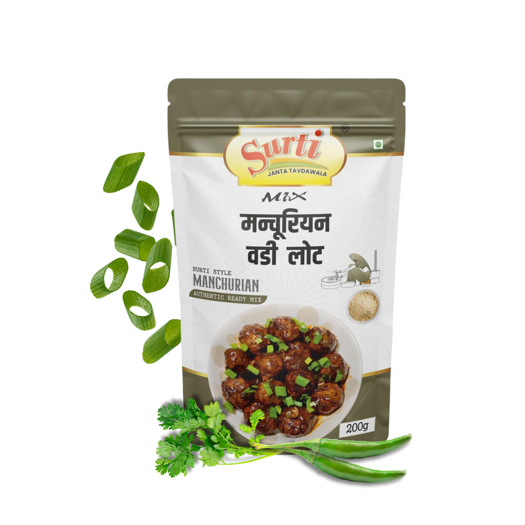 Surtimix Manchurian Vadi Atta – मनचूरियन वड़ी आटा – Fusion of Indian & Chinese Flavors