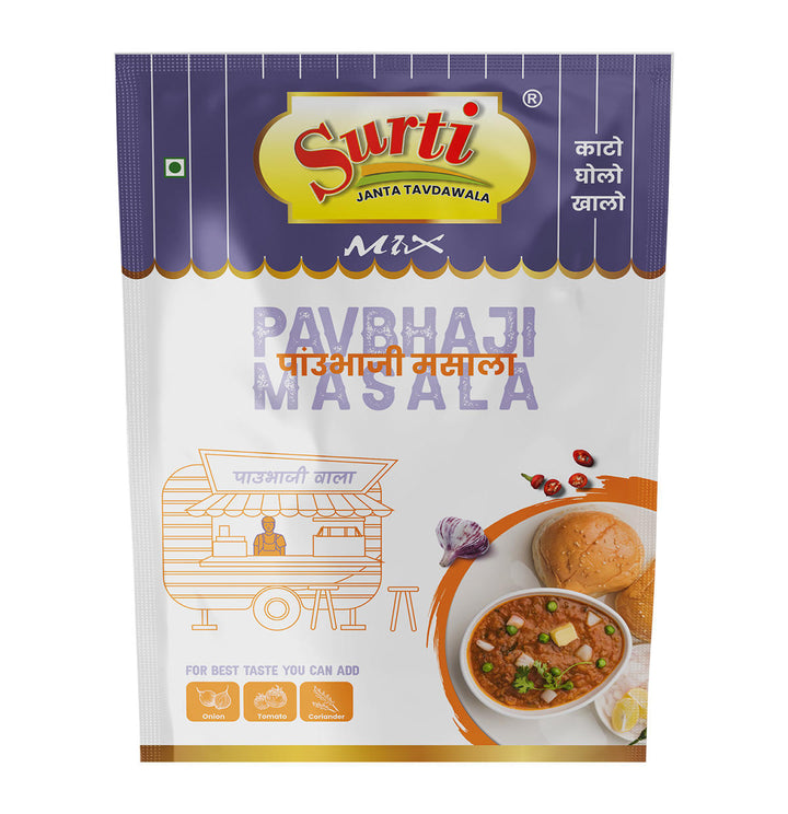 Surtimix Pav Bhaji Gravy Masala – पाव भाजी ग्रेवी मसाला – Rich & Flavorful Spice Blend