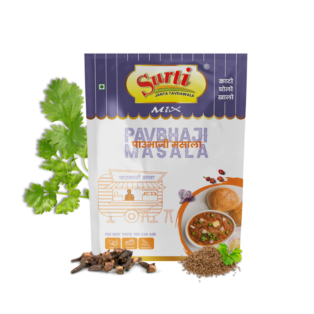Surtimix Pav Bhaji Gravy Masala – पाव भाजी ग्रेवी मसाला – Rich & Flavorful Spice Blend